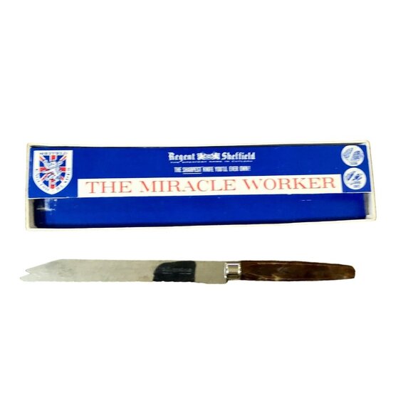 Vintage Regent Sheffield The Miracle Worker Kitchen Knife Used - Picture 10 of 10